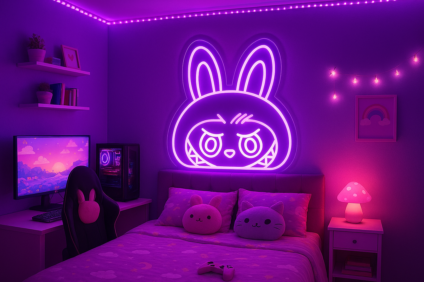 Labubu Neon Sign
