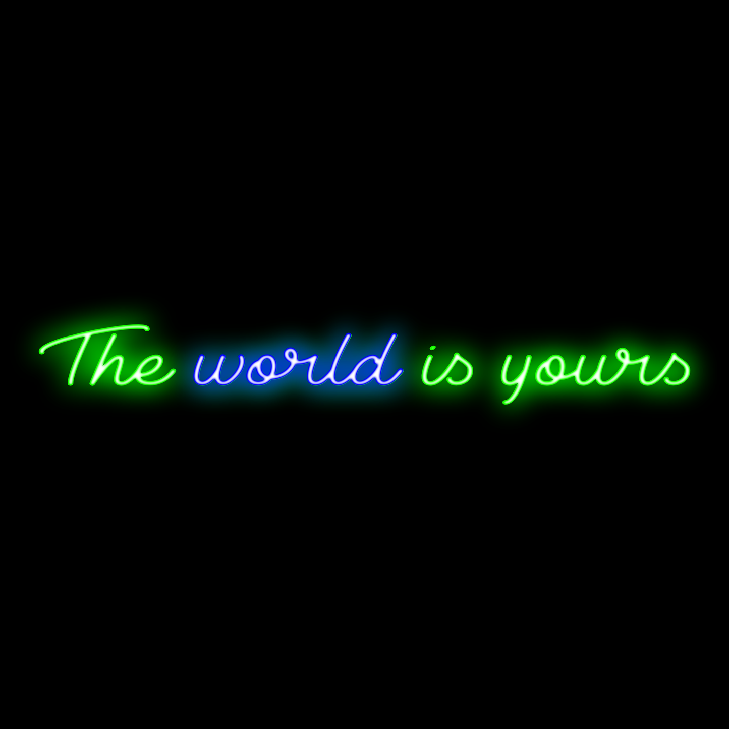 The world is yours (Bicolor)