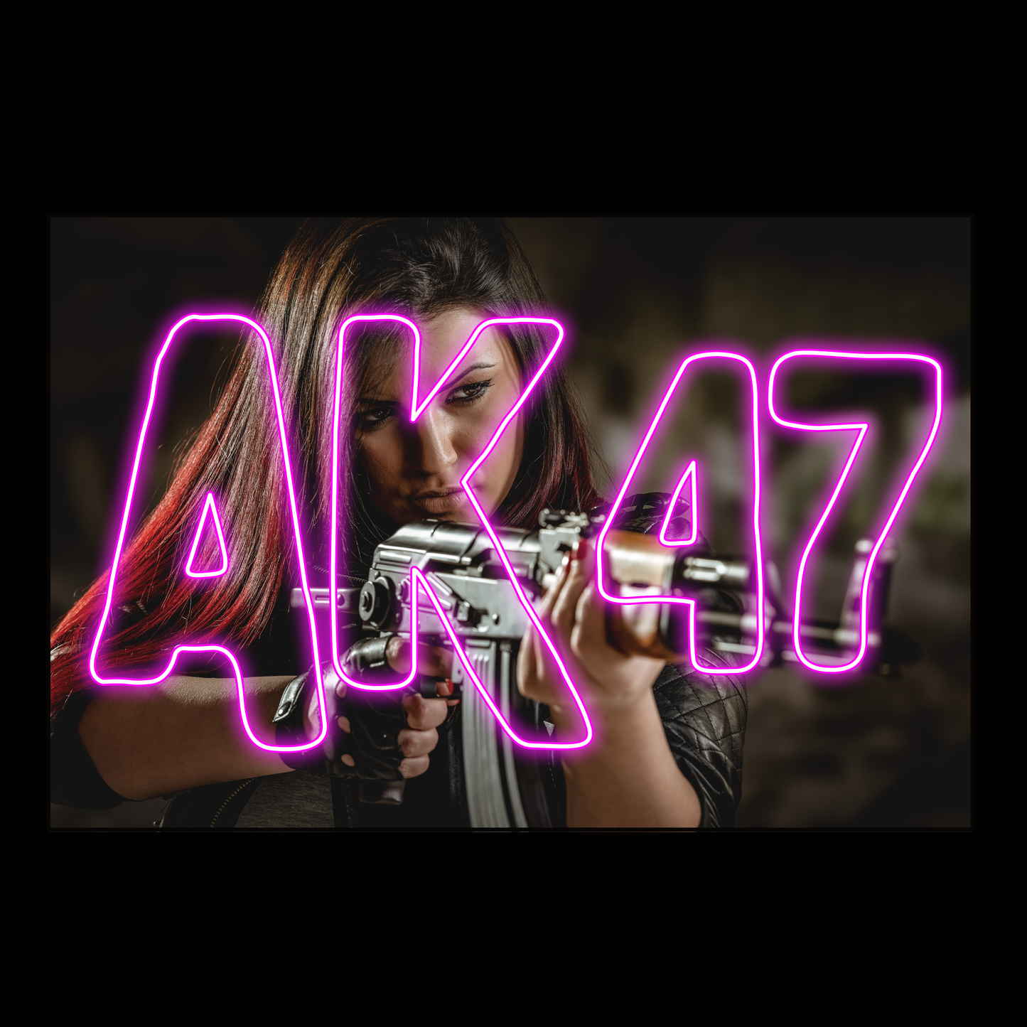 AK47 Girl (NeonDreams x Swiss Shooting Range)