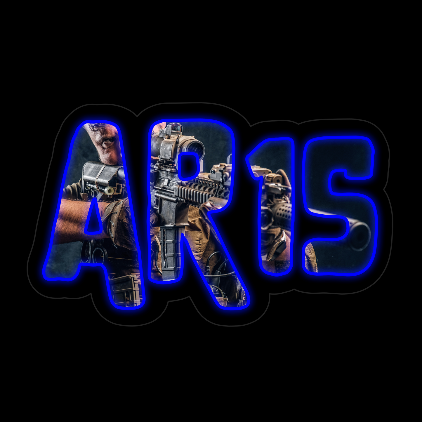 AR15 (NeonDreams x Swiss Shooting Range)