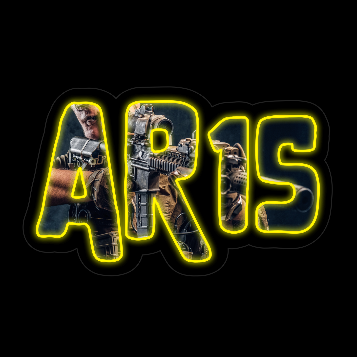 AR15 (NeonDreams x Swiss Shooting Range)